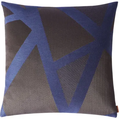 Missoni Home Nastri Relief Cushion 40x40 Cm In Blue