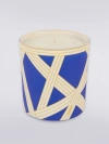 Missoni Home Nastri Scented Candle In White & Blue