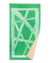 Missoni Home Nastri Telo Mare Beach Towels In Green