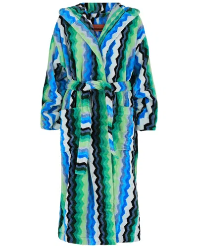 Missoni Home Oceano Hooded Bathrobe In Multi