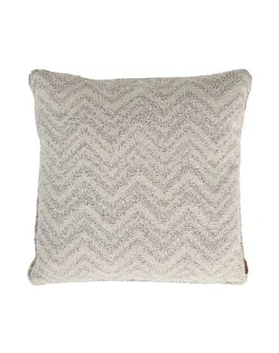 Missoni Home Pillow Or Pillow Case Cream Size - Polyester In White