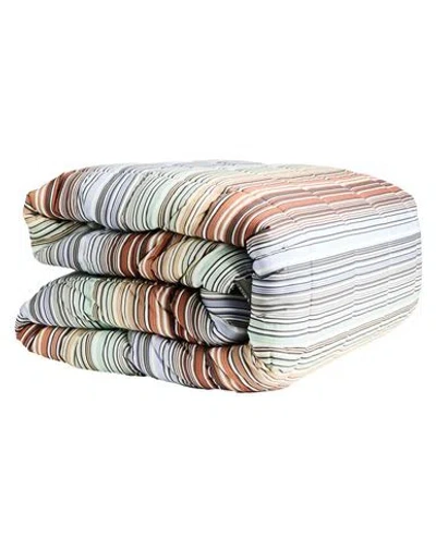 Missoni Home Quilt Or Duvet Light Green Size - Cotton