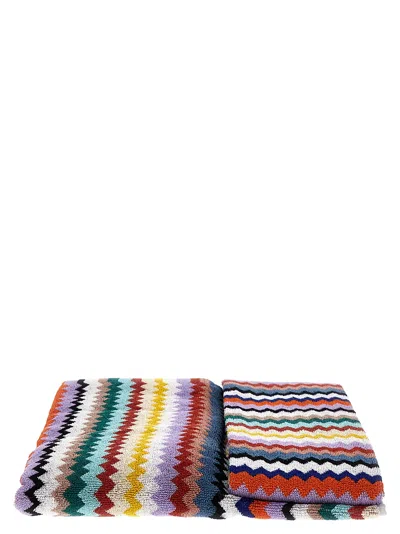Missoni Home 'riverbero' 2 Towel Set In Multi