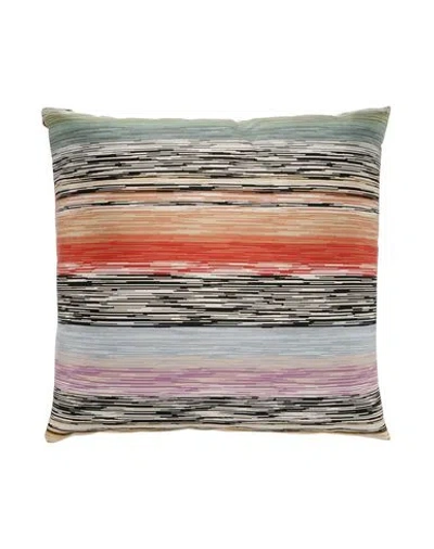 Missoni Home Strasburgo Pillow Or Pillow Case Coral Size - Polyester In Red