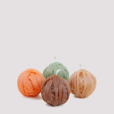 Missoni Home String Ball Candle Set Unica In Not Applicable