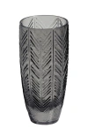 Missoni Home Tableware Champagne Glasses Zig Zag Set Of 6  Grey 11 Oz, Diam. 2.5", H 5.5" In Gray