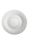 Missoni Home Tableware Charger Plate Zig Zag  White Diam. 12.5"