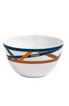 Missoni Home Tableware Rice Bowls Nastri Set Of 2  Multicolor Diam. 4.5", H 2.3"