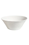 Missoni Home Tableware Salad Bowl Zig Zag  White Diam. 10.5" X 4.3"