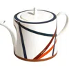 Missoni Home Tableware Tea Pot Or Coffee Pot Nastri  Multicolor Diam. 4.75", H 5"