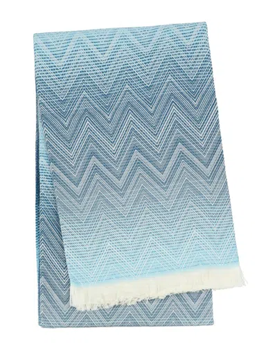 Missoni Home Timmy Throw In Blue