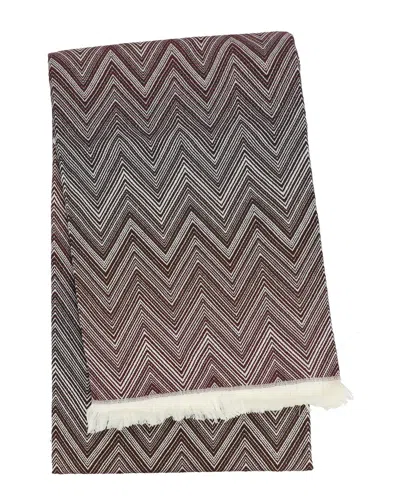Missoni Home Timmy Throw In Brown