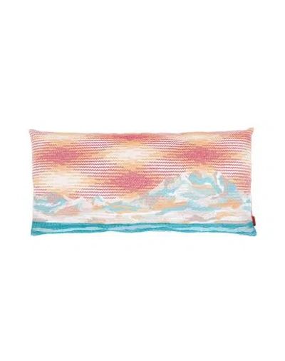 Missoni Home Wimille Pillow Or Pillow Case Red Size - Acrylic, Wool, Polyester