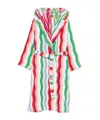 Missoni Hooded Stripe-pattern Bath Robe In Multi