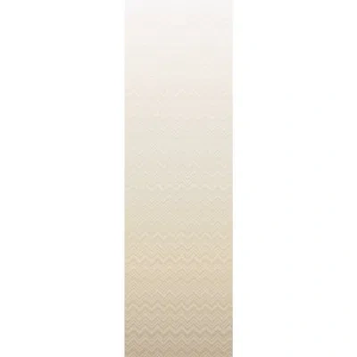 Missoni Iconic Shades 39.3' L X 21.6" W Wallpaper Roll In Cream