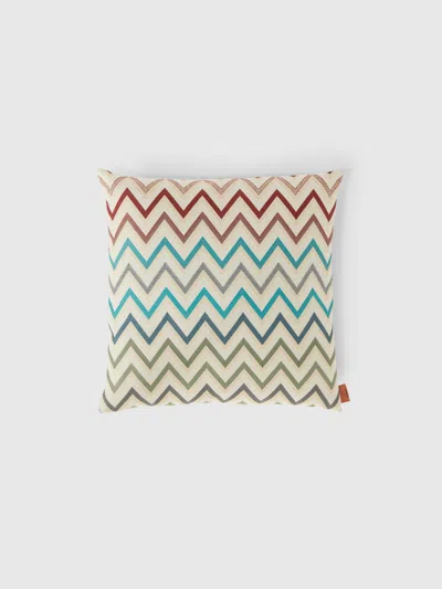 Missoni Innenkissen Watamu 40x40 Cm Aus Baumwollmischung Mit Zig-zag-muster In Multi