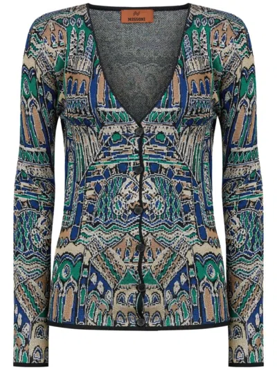 Missoni Intricately Patterned Buttoned Cardigan