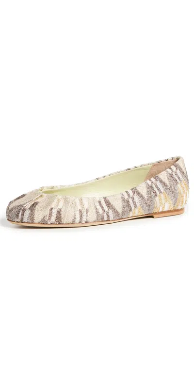 Missoni Iris Ballet Flats Peppermint