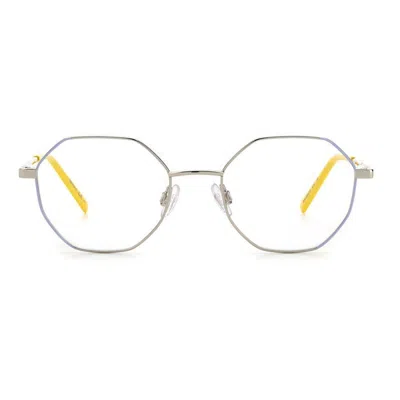 Missoni Irregualr Frame Glasses In Kts/39 Pall Lilacck