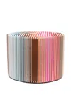 Missoni Jacaranda Ribbed Cylinder In Pink