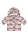 Missoni Zigzag Hooded Jacket In Multi