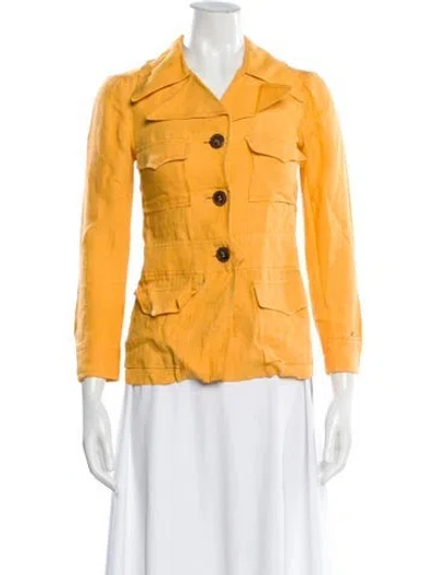 Pre-owned Missoni Jacket In Yellow