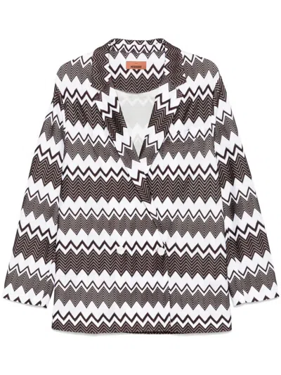 Missoni Jackets In Brown/whttones