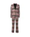 Missoni Lapel Long-sleeved Suit Jacket In Multicolour