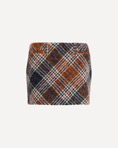 Missoni Jacquard Fabric Mini Skirt In Multi