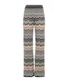 Missoni Jacquard Flared Pants In Multi