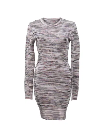 Pre-owned Missoni Jacquard Knit Dress In Neutral