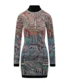 Missoni Jacquard Mini Dress In Multicolor