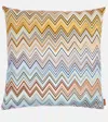 Missoni Jarris Cotton Cushion In Multicoloured
