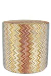 Missoni 'jarris' Cylindrical Pouf In Multi