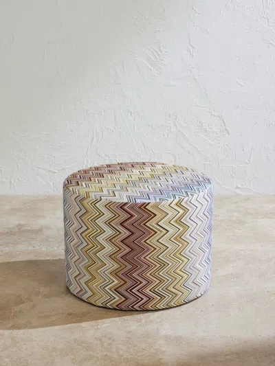 Missoni Jarris Striped Cotton Pouf In Multi