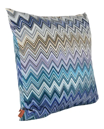 Missoni Jarris Throw Pillow In Blue