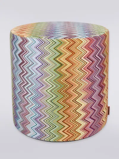 Missoni Jarris Cylinder Pouf 45x45