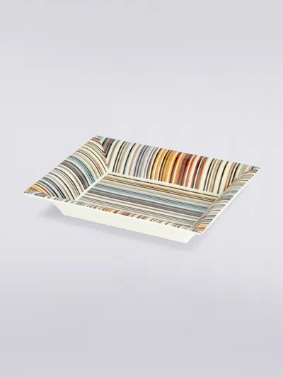 Missoni Jenkins Vide-poche 20x16 In White
