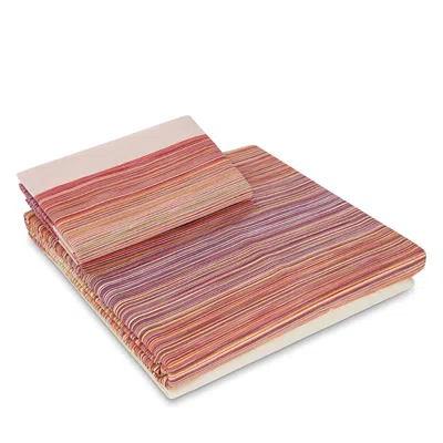 Missoni Jill Re Edition Sheet Set, Queen In Red