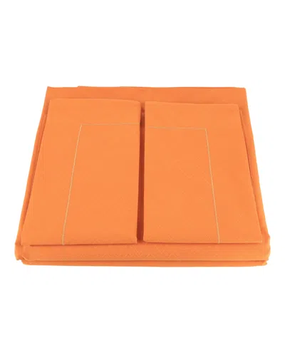 Missoni Jo King Size Sheet And Pillowcase Set In Orange