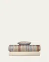Missoni John Queen Duvet & Shams Set In Nero Multi