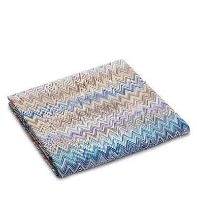 Missoni John Re-edition Duvet Cover, Queen In Blue