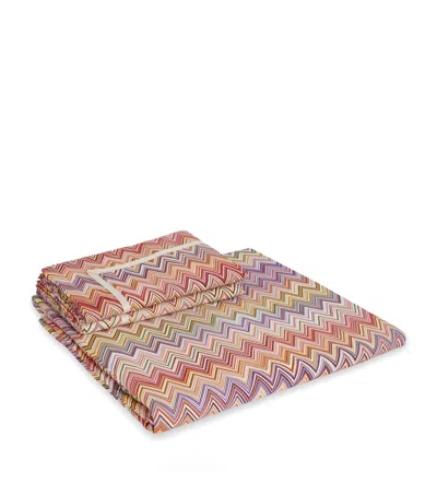 Missoni John Super King Duvet Cover And Pillowcase Set In Multi