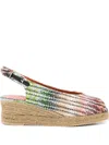 MISSONI MISSONI JOY 30 ESPADRILLAS CAPERDONI RAINBOW LUREX