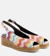 Missoni Zigzag Mules In Multi