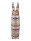 Missoni Langes Outfit Aus Viskose Und Netzmaterial