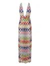 Missoni Langes Outfit Aus Viskose Und Netzmaterial
