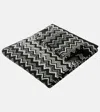 Missoni Keith Hand Towel And Bath Towel Set In Black