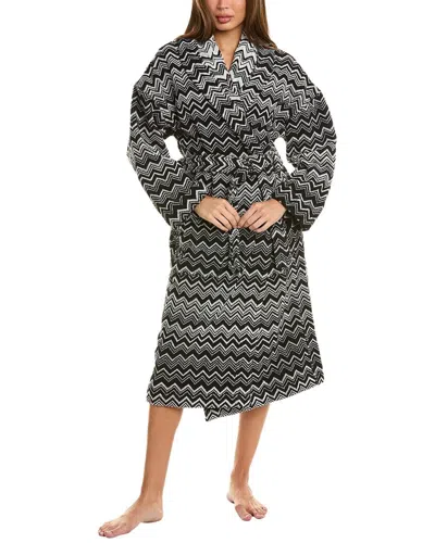 Missoni Keith Hooded Bathrobe In Snk