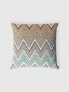 Missoni Kew Outdoor Cushion 60x60 In Multicoloured